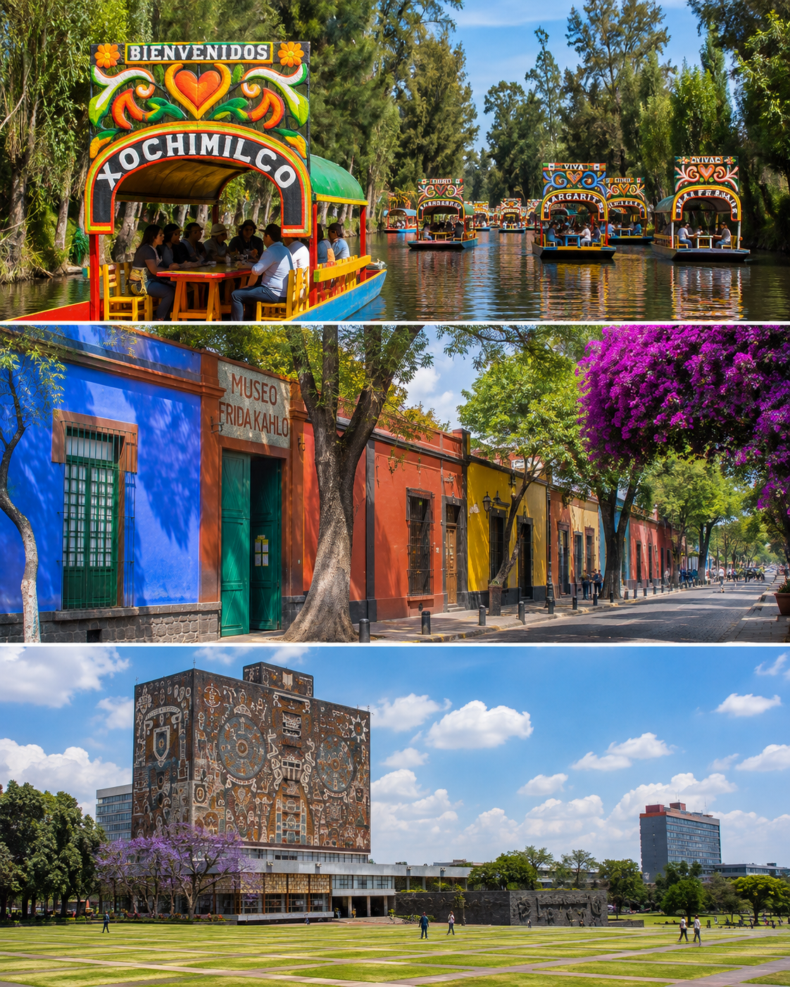 Xochimilco + Coyoacán + UNAM